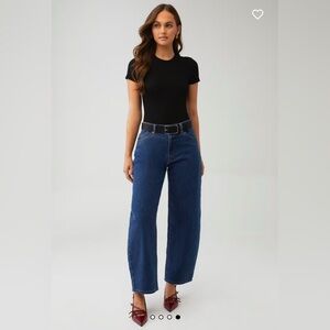 ROLLA'S Gigi Barrel Jeans - Forever Blue